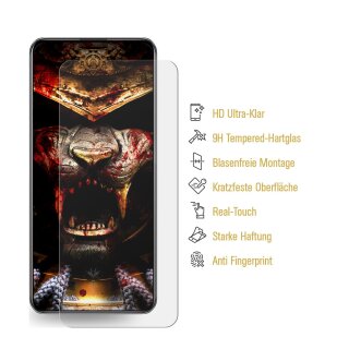 1x 9H Panzerhartglas fr Xiaomi Redmi Note 13 3D KLAR Displayschutz Schutzglas echtes Tempered Panzerglas Panzerfolie Schuzfolie Screen-Protector