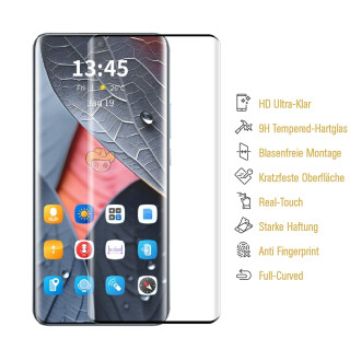 1x 9H Panzerhartglas fr Xiaomi Redmi Note 13 Pro Plus 3D KLAR Displayschutz Schutzglas Schuzfolie echtes Tempered Panzerglas Panzerfolie Screen-Protector