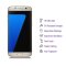 3x UV-Liquid 9H Panzerglas für Samsung Galaxy S7 Edge 3D KLAR echtes Tempered Panzerhartglas Schutzglas Displayschutz Panzerfolie Schutzfolie Screen Protector