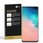 6x Blickschutz 9H Panzerhartglas für Samsung Galaxy S10 Plus FULL CURVED ANTI-SPY Privacy Displayschutz Panzerfolie Schutzfolie Schutzglas echtes Tempered Panzerglas Screen Protector