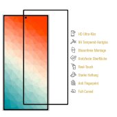 4x 9H Panzerglas für Samsung Galaxy S24 Ultra FULL COVER 3D KLAR Displayschutz Schutzglas Schutzfolie ECHTES TEMPERED GLASS Panzerfolie Screen-Protector