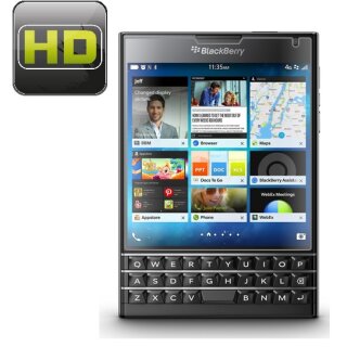 3x Displayschutzfolie fr Blackberry Passport Displayfolie Displayschutz HD KLAR