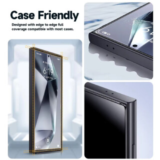 1x 9H Panzerglas fr Samsung Galaxy S24 Plus 3D KLAR Staubfreie Installation echtes Tempered Glass Panzerhartglas Schutzglas Displayschutz Schutzfolie