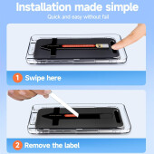 2x 9H Panzerglas für iPhone 11 Pro Max 3D KLAR Staubfreie Installation echtes Tempered Glass Panzerhartglas Schutzglas Displayschutz Schutzfolie Screen-Protector