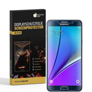 3x Displayschutzfolie für Samsung Galaxy Note 5 Displayfolie Schutzfolie HD KLAR