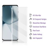 4x UV-Liquid 9H Panzerglas für OnePlus 10 Pro 3D KLAR echtes Tempered Panzerhartglas Schutzglas Displayschutz Panzerfolie Schutzfolie Screen Protector