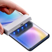 3x UV-Liquid 9H Panzerglas für Huawei P20 Lite 3D KLAR echtes Tempered Panzerhartglas Schutzglas Displayschutz Panzerfolie Schutzfolie Screen Protector
