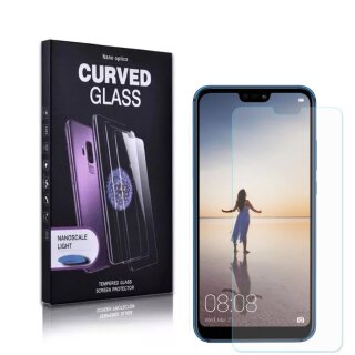 5x UV-Liquid 9H Panzerglas für Huawei P20 Lite 3D KLAR echtes Tempered Panzerhartglas Schutzglas Displayschutz Panzerfolie Schutzfolie Screen Protector