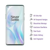 5x UV-Liquid 9H Panzerglas für OnePlus 7 Pro  3D KLAR echtes Tempered Panzerhartglas Schutzglas Displayschutz Panzerfolie Schutzfolie Screen Protector