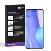6x UV-Liquid 9H Panzerglas für OnePlus 9 3D KLAR echtes Tempered Panzerhartglas Schutzglas Displayschutz Panzerfolie Schutzfolie Screen Protector