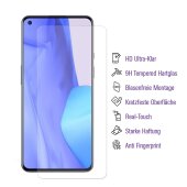 3x UV-Liquid 9H Panzerglas für OnePlus 9 Pro 3D KLAR echtes Tempered Panzerhartglas Schutzglas Displayschutz Panzerfolie Schutzfolie Screen Protector