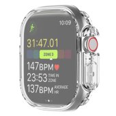 Schutzhülle für Apple Watch Ultra 1 & 2 49 mm Smartwatch Displayschschutz Case Cover Tasche Transparent Uhr Bumper