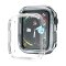 Schutzhülle für Apple Watch 7/ 8/ 9 41 mm Smartwatch Schutz Hülle Case Cover Tasche Transparent Uhr Bumper ANTI-SHOCK/ ANTI-STOß