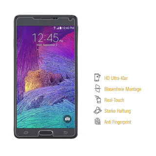 6x Displayschutzfolie fr Samsung Galaxy Note 4 Displayfolie Schutzfolie HD KLAR