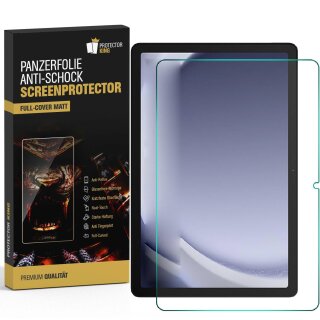 1x 9H Panzerglas für Samsung Galaxy Tab A9 matt entspiegelt Nano-Glass Displayschutz Schutzglas Schutzfolie Panzerfolie Screen-Protector ANTI-SHOK ANTI-BRUCH-ANTI-STOß