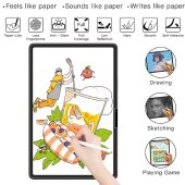 5x Paperfeel für Samsung Galaxy Tab S7 FE Displayschutz Schreiben Malen Skizzieren ANTI-REFLEX MATT ENTSPIEGELT