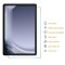 6x 9H Panzerglas für Samsung Galaxy Tab A9 Plus matt entspiegelt Nano-Glass Displayschutz Schutzglas Schutzfolie Panzerfolie Screen-Protector ANTI-SHOK ANTI-BRUCH-ANTI-STOß
