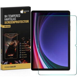 6x 9H Panzerglas für Samsung Galaxy Tab S9 Plus 3D KLAR Displayschutz Echtes Tempered Panzerhartglas Schutzglas Panzerfolie Schutzfolie Screen-Protector