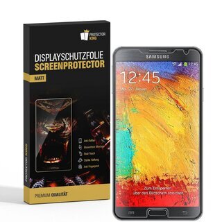 3x Displayschutzfolie fr Samsung Galaxy Note 3 ANTI-REFLEX Schutzfolie MATT