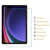 1x 9H Panzerglas für Samsung Galaxy Tab S9 Plus 3D KLAR Nano-Glass Displayschutz Schutzglas Schutzfolie Panzerfolie Screen-Protector ANTI-SHOK ANTI-BRUCH-ANTI-STOß