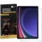 3x 9H Panzerglas für Samsung Galaxy Tab S9 Plus matt entspiegelt Nano-Glass Displayschutz Schutzglas Schutzfolie Panzerfolie Screen-Protector ANTI-SHOK ANTI-BRUCH-ANTI-STOß