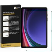 6x 9H Panzerglas für Samsung Galaxy Tab S9 Plus matt entspiegelt Nano-Glass Displayschutz Schutzglas Schutzfolie Panzerfolie Screen-Protector ANTI-SHOK ANTI-BRUCH-ANTI-STOß