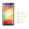 6x 9H Nano-Glass für Samsung Galaxy Note 3 3D KLAR Anti-Shock Anti-Bruch Anti-Stoß Anti-Schmutz Panzernanoglas Displayschutz Schutzfolie Panzerfolie Panzerglas Screen-Protector