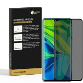 4x Blickschutz 9H Panzerglas für Xiaomi Mi Note 10 ANTI-SPY PRIVACY Sichtschutz Displayschutz Schutzglas Panzerfolie Schutzfolie echtes Tempered Glass Screen-Protector