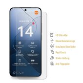 5x 9H Panzerglas für Xiaomi 14 3D KLAR Nano-Glass Displayschutz Schutzglas Schutzfolie Panzerfolie Screen-Protector ANTI-SHOK ANTI-BRUCH-ANTI-STOß