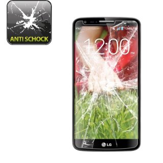 2x Panzerfolie für LG G2 ANTI-SCHOCK Displayschutzfolie Displayfolie HD KLAR