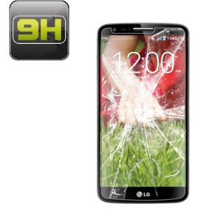 2x 9H Hartglasfolie für LG G2 Panzerfolie Displayglas Schutzglas HD Ultra KLAR Panzerglas Schutzfolie