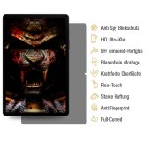 2x Blickschutz 9H Panzerglas für Samsung Galaxy Tab S8 ANTI-SPY Privacy Displayschutz Schutzglas Schutzfolie echtes Tempered Glass Screen-Protector