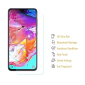 4x Hydrogel-Glass für Samsung Galaxy A70 Selbstheilend für Micro Kratzer 3D KLAR Panzerfolie Displayschutz Schutzfolie Screen-Protector #1