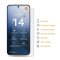 6x 9H Panzerglas für Xiaomi 14 Matt ANT-Reflex echtes Tempered Glass Panzerfolie Displayschutz Schutzglas Schutzfolie Screen-Protector