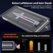 6x Anti-Spy 9H Panzerglas für iPhone 16 Pro Max Blickschutz MagixBox Staubfreie Installation echtes Tempered Glass Panzerhartglas Schutzglas Displayschutz Schutzfolie Screen-Protector