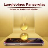 5x 9H Panzerglas für iPhone 16 Pro Max HD KLAR echtes Tempered Glass Panzerfolie Displayschutz Schutzglas Hartglas Schutzfolie Screen-Protector
