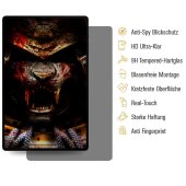 1x Blickschutz 9H Panzerglas für Samsung Galaxy Tab A7 Lite ANTI-SPY Privacy Displayschutz Schutzglas Schutzfolie echtes Tempered Glass Screen-Protector
