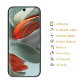 5x 9H Panzerglas für Google Pixel 9 3D KLAR echtes Tempered Glass Panzerfolie Displayschutz Schutzglas Hartglas Schutzfolie Screen-Protector