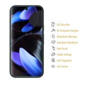 6x 9H Panzerglas für Google Pixel 9 Pro 3D KLAR echtes Tempered Glass Panzerfolie Displayschutz Schutzglas Hartglas Schutzfolie Screen-Protector