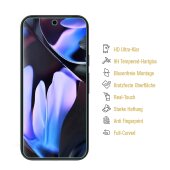 5x 9H Panzerglas für Google Pixel 9 Pro XL 3D KLAR echtes Tempered Glass Panzerfolie Displayschutz Schutzglas Hartglas Schutzfolie Screen-Protector