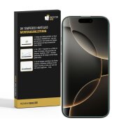 6x 9H Panzerglas für iPhone 16 Pro matt Anti-Reflex entspiegelt echtes Tempered Glass Panzerfolie Displayschutz Schutzglas Schutzfolie Screen-Protector