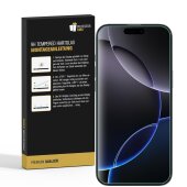 6x 9H Panzerglas für iPhone 16 Pro Max matt Anti-Reflex entspiegelt echtes Tempered Glass Panzerfolie Displayschutz Schutzglas Schutzfolie Screen-Protector