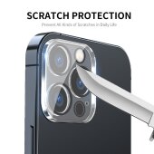 5x 9H Panzerglas für iPhone 16 Pro 3D KLAR Kameraglas echtes Tempered 9H Glass Panzerfolie Schutzglas Schutzfolie Screen-Protector