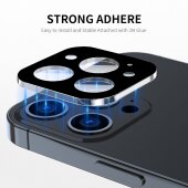3x 9H Panzerglas für iPhone 16 Pro Max 3D KLAR Kameraglas echtes Tempered 9H Glass Panzerfolie Schutzglas Schutzfolie Screen-Protector
