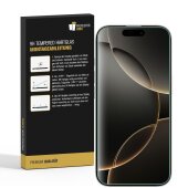 5x 9H Panzerglas für iPhone 16 Pro 3D A++ KLAR EXTREM HART echtes Tempered Glass Panzerfolie Displayschutz Schutzglas Hartglas Schutzfolie Screen-Protector
