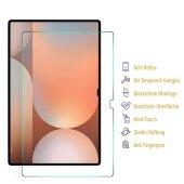 2x 9H Panzerglas für Samsung Galaxy Tab S10 Ultra matt Anti-Reflex entspiegelt echtes Tempered Glass Panzerfolie Displayschutz Schutzglas Schutzfolie Screen-Protector