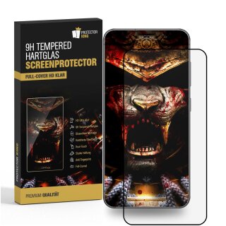 4x 9H Panzerglas für Samsung Galaxy S24 FE FULL COVER 3D KLAR echtes Tempered Glass Panzerfolie Displayschutz Schutzglas Hartglas Schutzfolie Screen-Protector