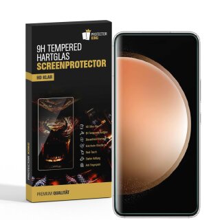 3x 9H Panzerglas für Samsung Galaxy S24 FE 3D KLAR Nano-Glass Displayschutz Schutzglas Schutzfolie Panzerfolie Screen-Protector ANTI-SHOK ANTI-BRUCH-ANTI-STOß
