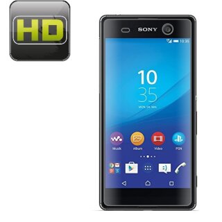 3x Displayfolie für Sony Xperia M5 Displayschutzfolie Displayschutz HD KLAR