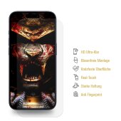 1x Hydrogel-Glass für iPhone 16 Plus FULL COVER 3D KLAR Weiches TPU Schutzglas Panzerfolie Displayschutz Schutzfolie Screen-Protector